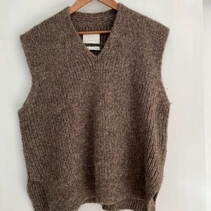 Lauren manoogian wool vest size 2
